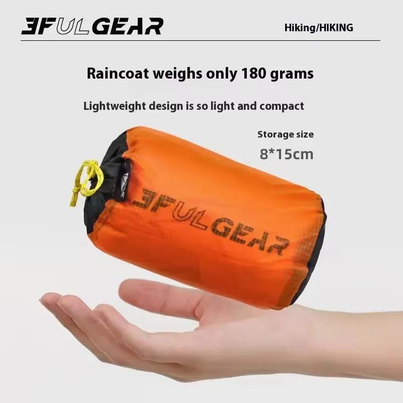 3F UL Gear Waterproof Hiking Rain Jacket
