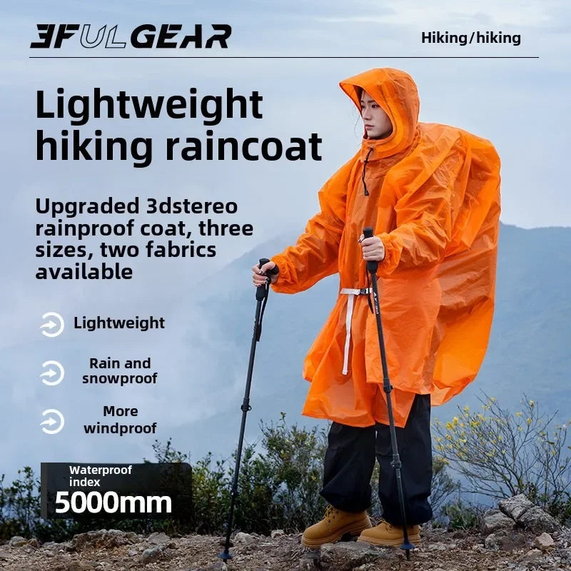 3F UL Gear Waterproof Hiking Rain Jacket