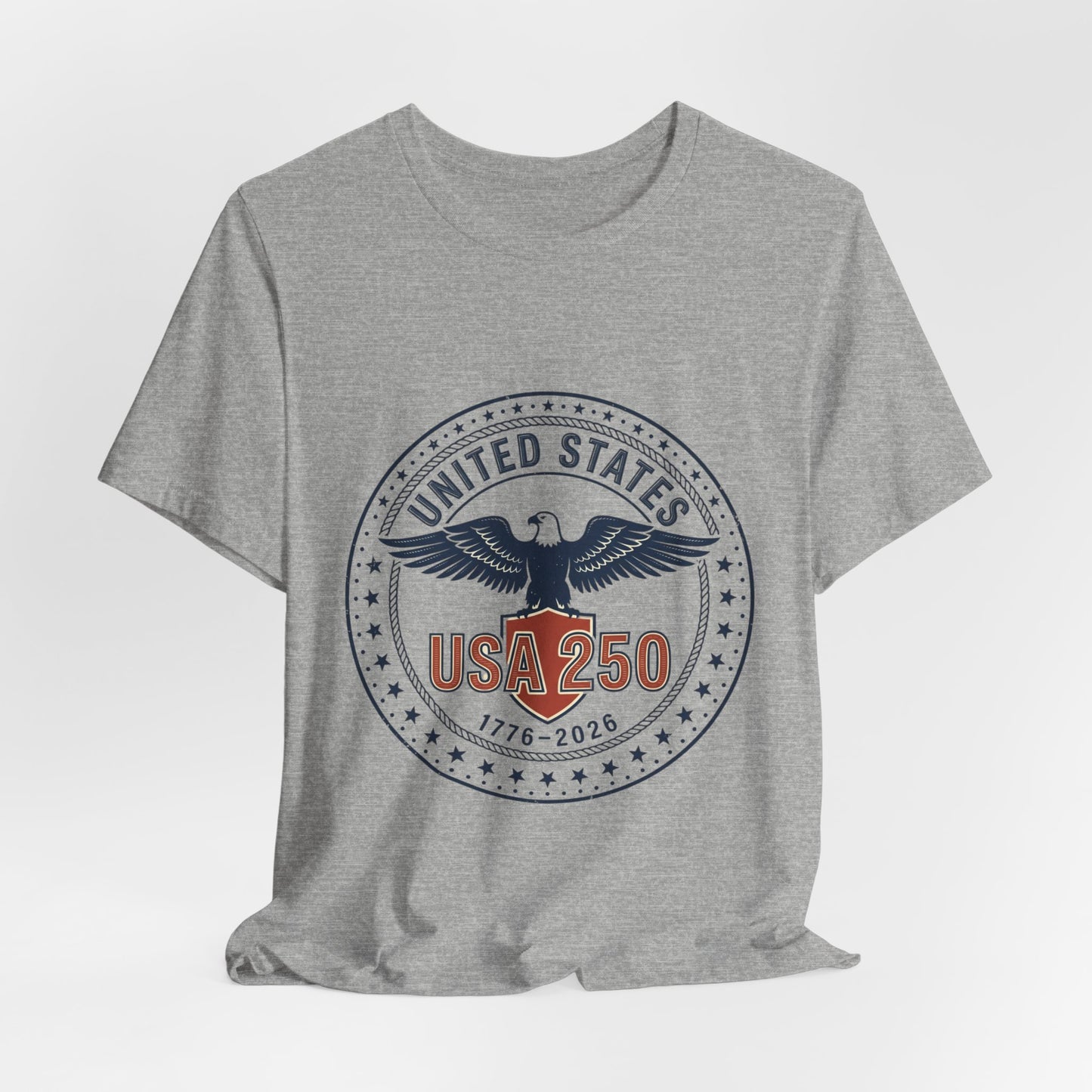 USA 250 Eagle Emblem T-Shirt | 1776-2026 Independence 250th