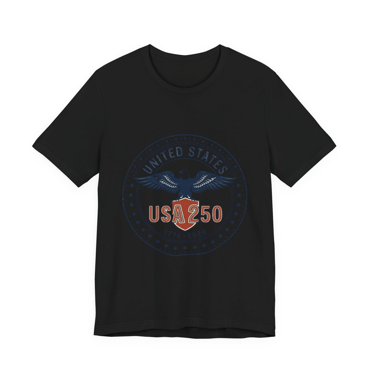 USA 250 Eagle Emblem T-Shirt | 1776-2026 Independence 250th
