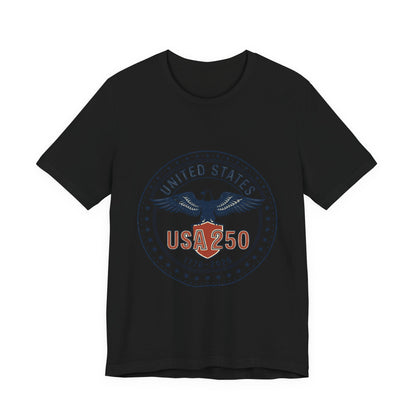 USA 250 Eagle Emblem T-Shirt | 1776-2026 Independence 250th