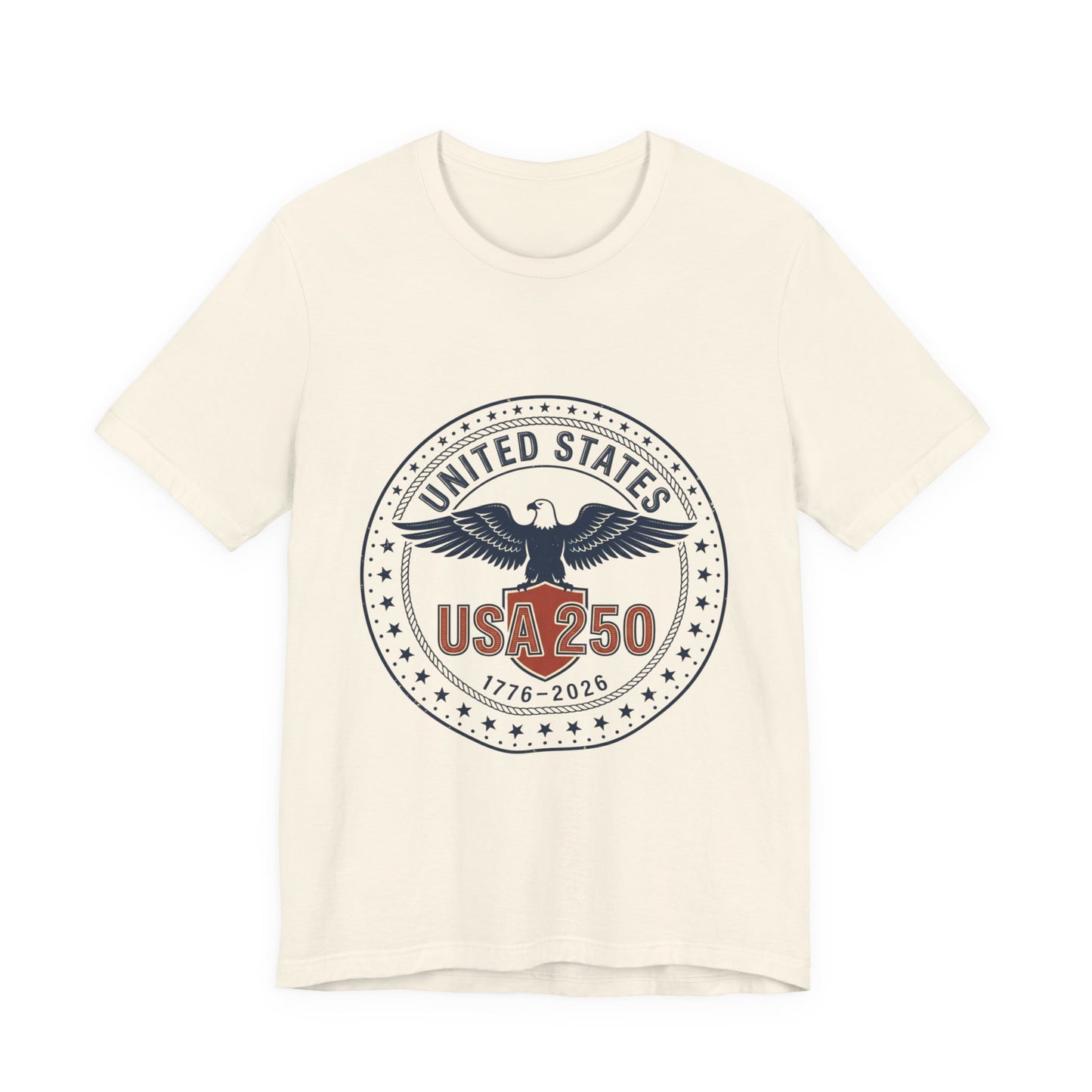 USA 250 Eagle Emblem T-Shirt | 1776-2026 Independence 250th