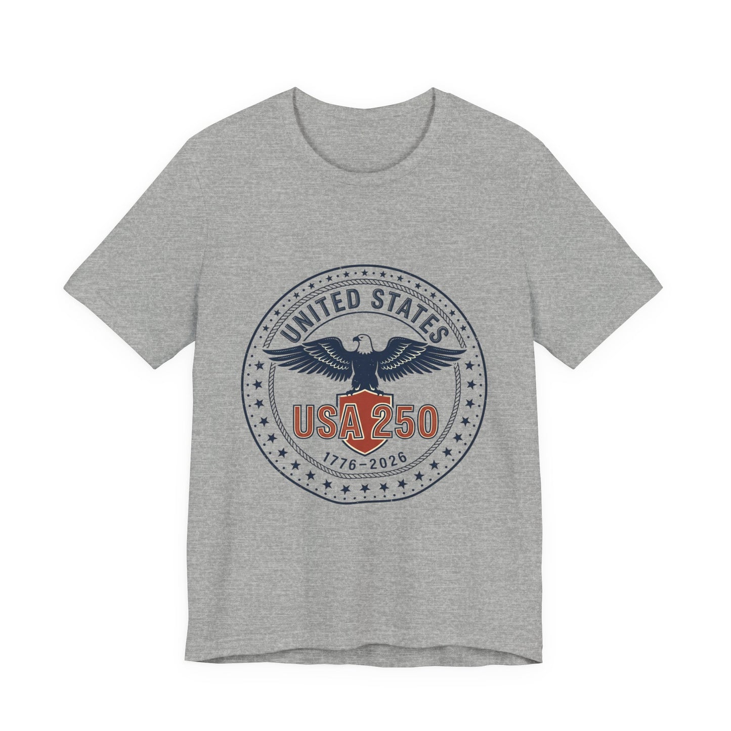 USA 250 Eagle Emblem T-Shirt | 1776-2026 Independence 250th