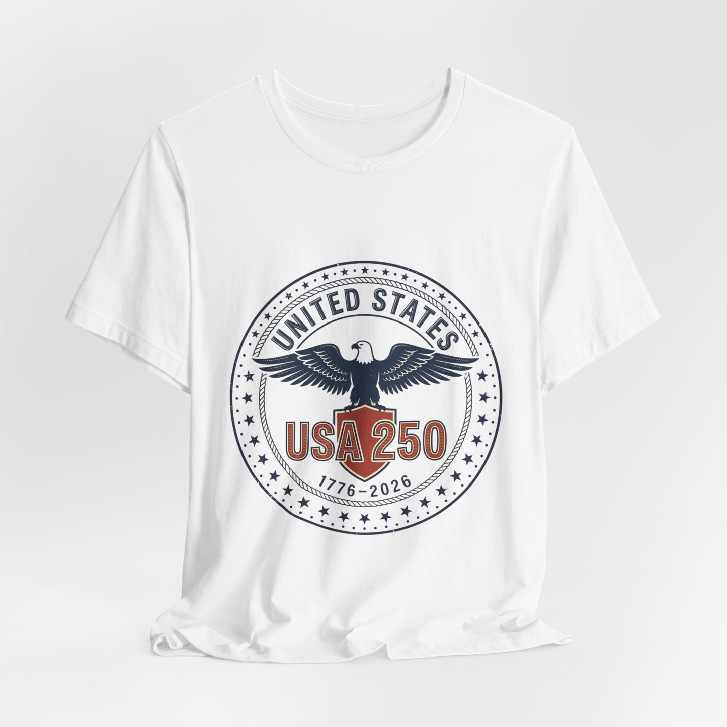 USA 250 Eagle Emblem T-Shirt | 1776-2026 Independence 250th