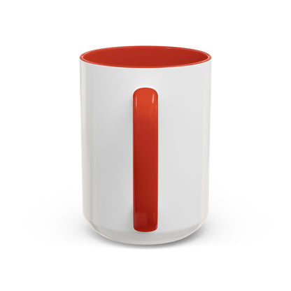 Coffee Mug — 'Life Begins After Coffee' Color Accent Ceramic Mug