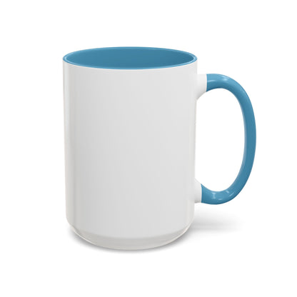 Coffee Mug — 'Life Begins After Coffee' Color Accent Ceramic Mug