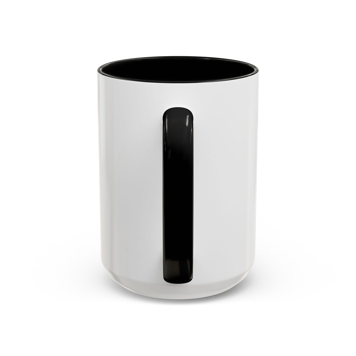 Coffee Mug — 'Life Begins After Coffee' Color Accent Ceramic Mug