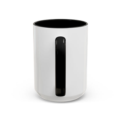 Coffee Mug — 'Life Begins After Coffee' Color Accent Ceramic Mug