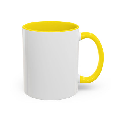Coffee Mug — 'Life Begins After Coffee' Color Accent Ceramic Mug