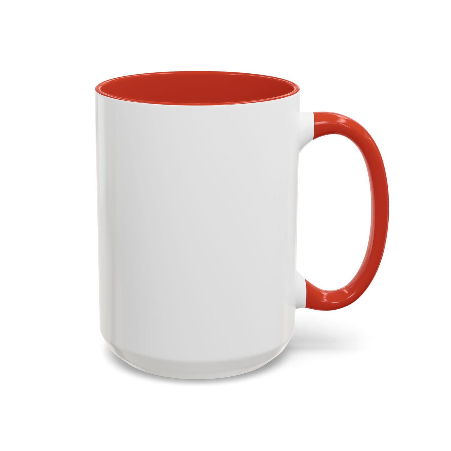 Coffee Mug — 'Life Begins After Coffee' Color Accent Ceramic Mug