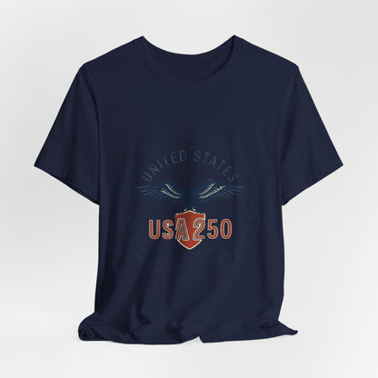 USA 250 Eagle Emblem T-Shirt | 1776-2026 Independence 250th
