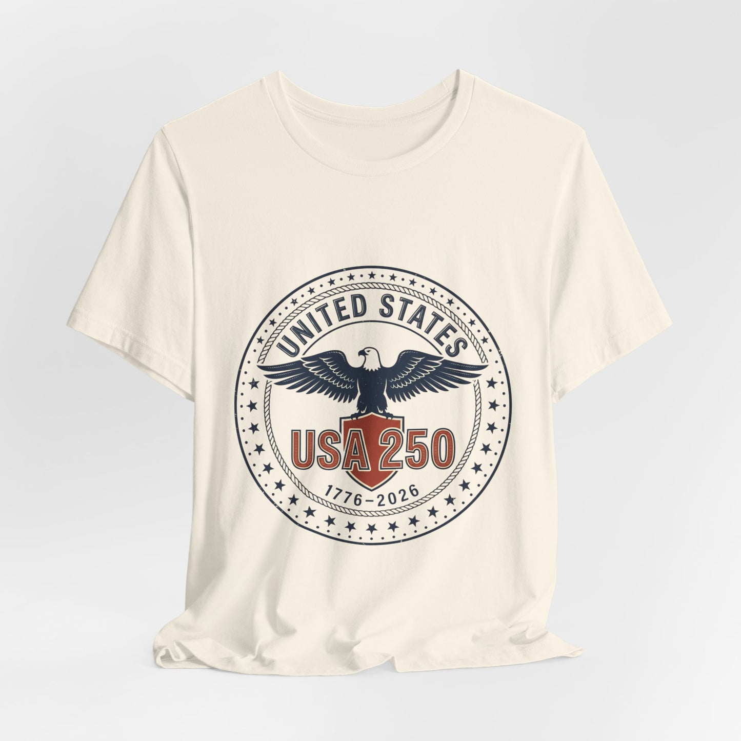 USA 250 Eagle Emblem T-Shirt | 1776-2026 Independence 250th