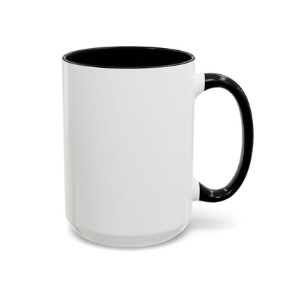 Coffee Mug — 'Life Begins After Coffee' Color Accent Ceramic Mug