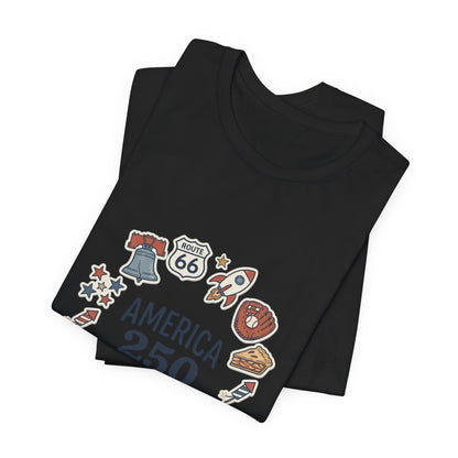 America 250 1776-2026 Tee | 250th Anniversary 4th of July Patriotic