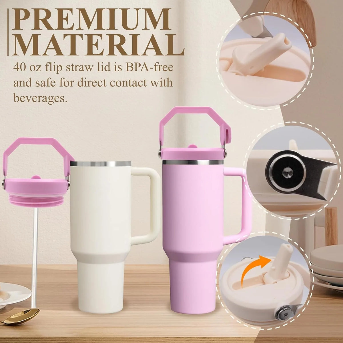 PathGuard Leakproof Lid for Outdoor Hiking and Travel Water Bottles