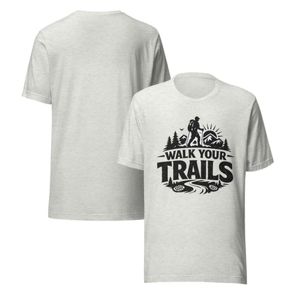 Unisex T-Shirt, White t-shirt with &